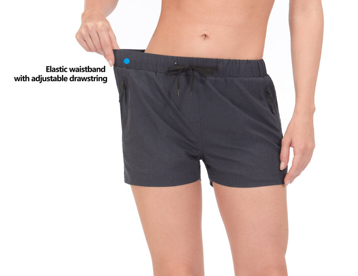 Women's 3 Inch Breathable Running Shorts YZF US-DK