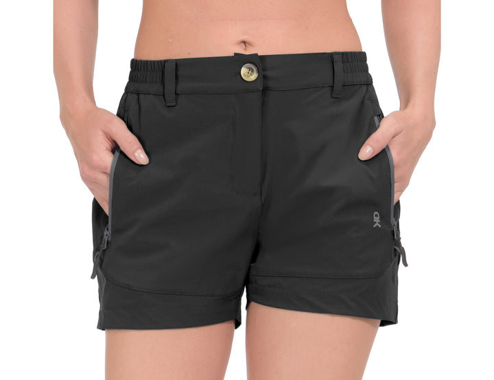Women's 3.5 Inches Lightweight Stretch Quick Dry Golf Shorts YZF US-DK