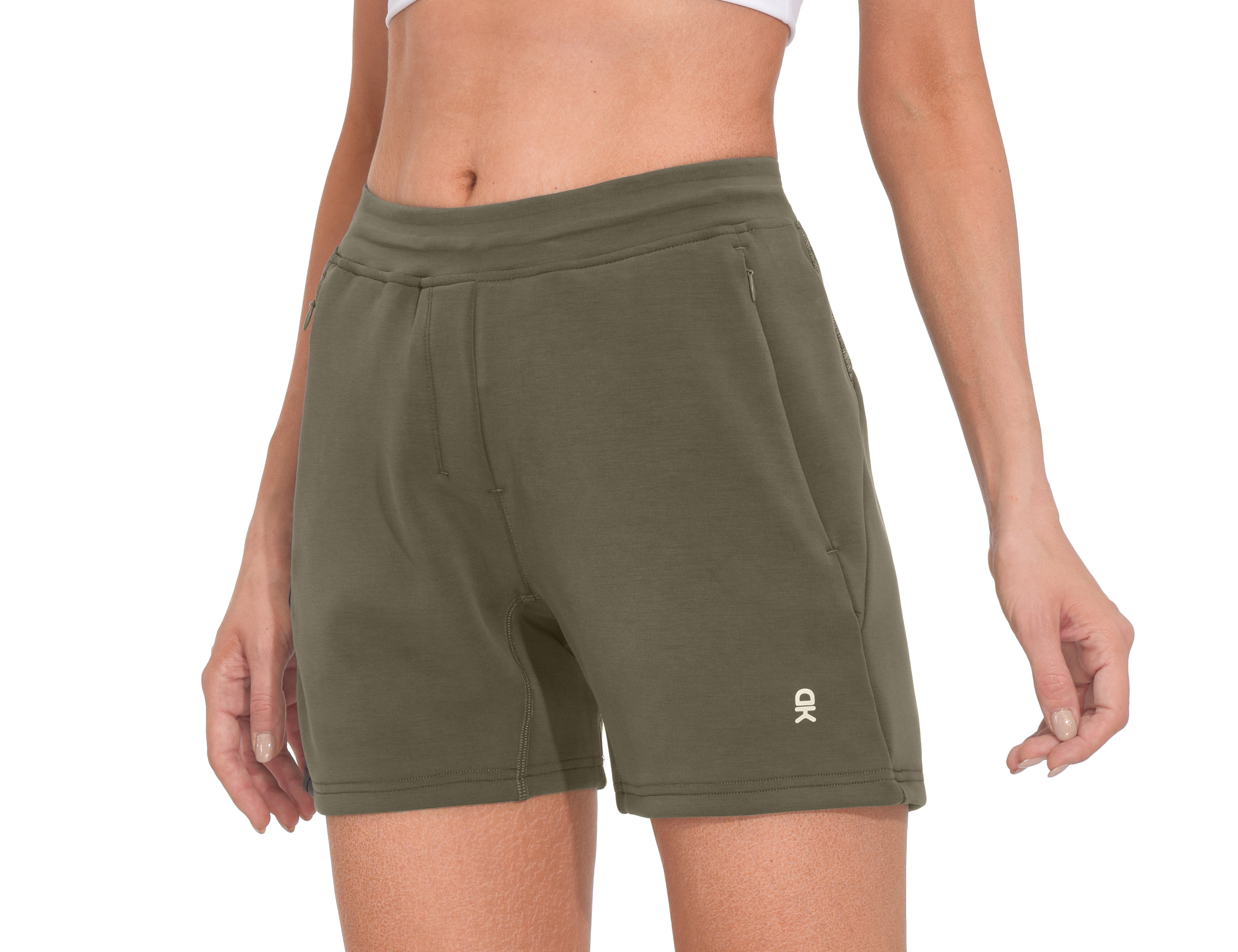 Womens khaki shorts 5 inch cheap inseam