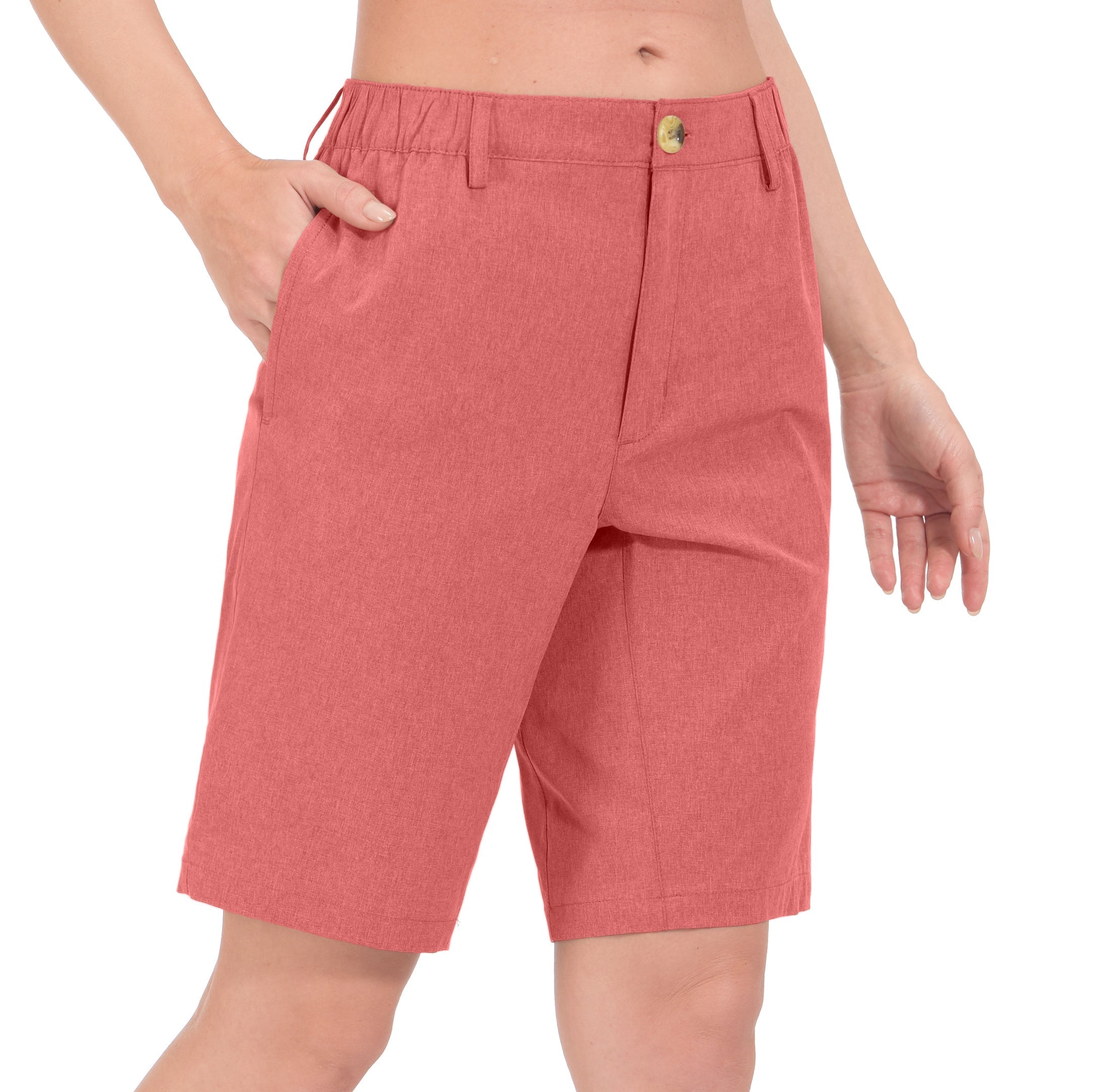 Women's Bermuda Quick Dry Golf Shorts YZF US-DK