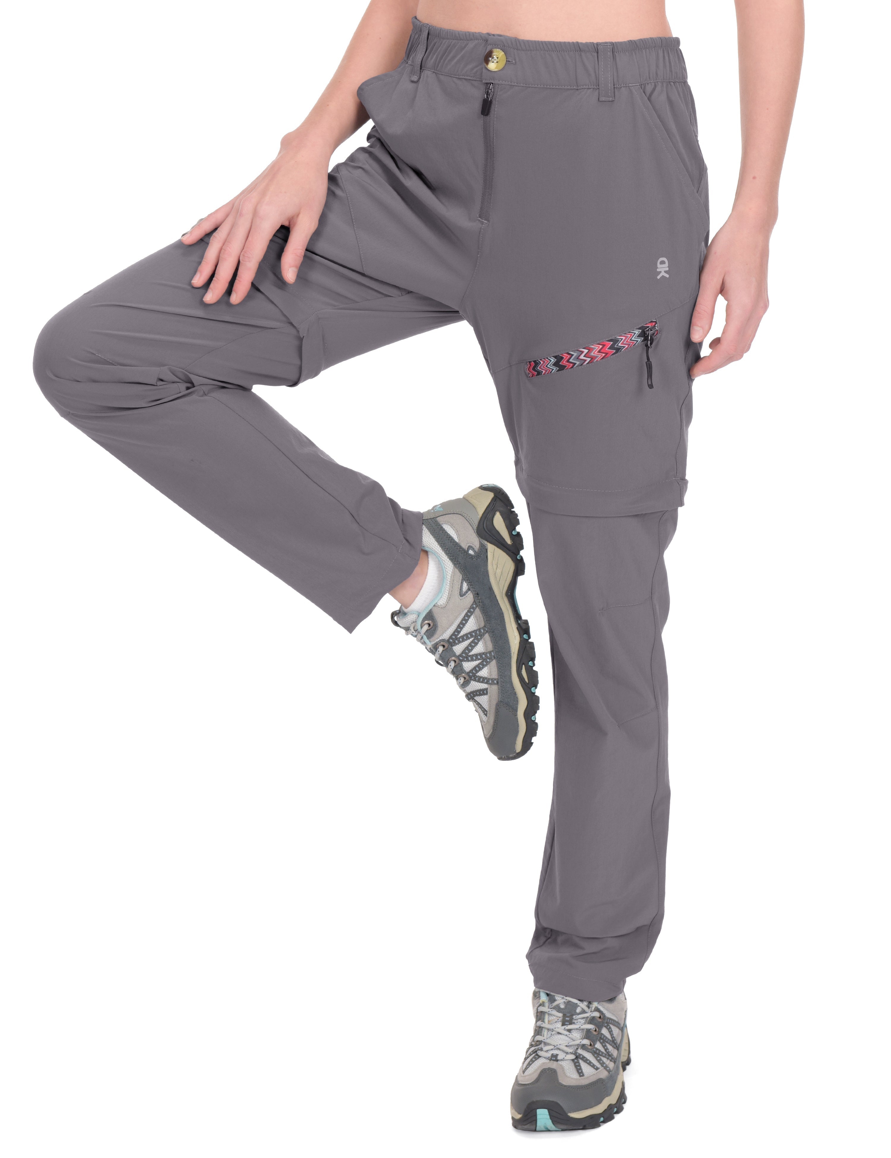 Women's Convertible Lightweight ZipOff Hiking Pants Little Donkey Andy