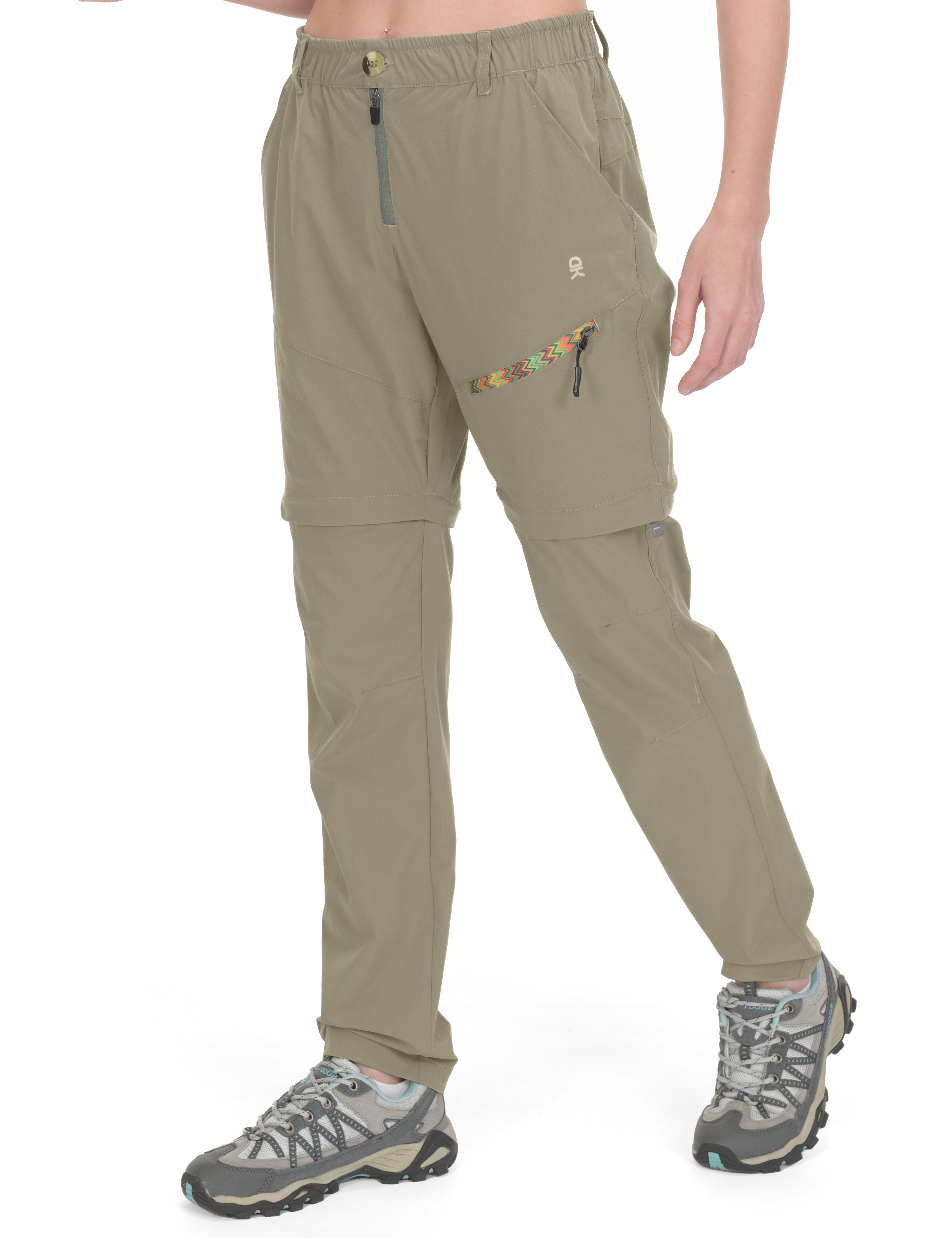 Women's Convertible Lightweight Zip-Off Hiking Pants – Little