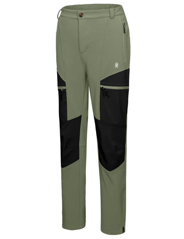 Women's Fleece Lined Hiking Ski Snow Pants YZF US-DK