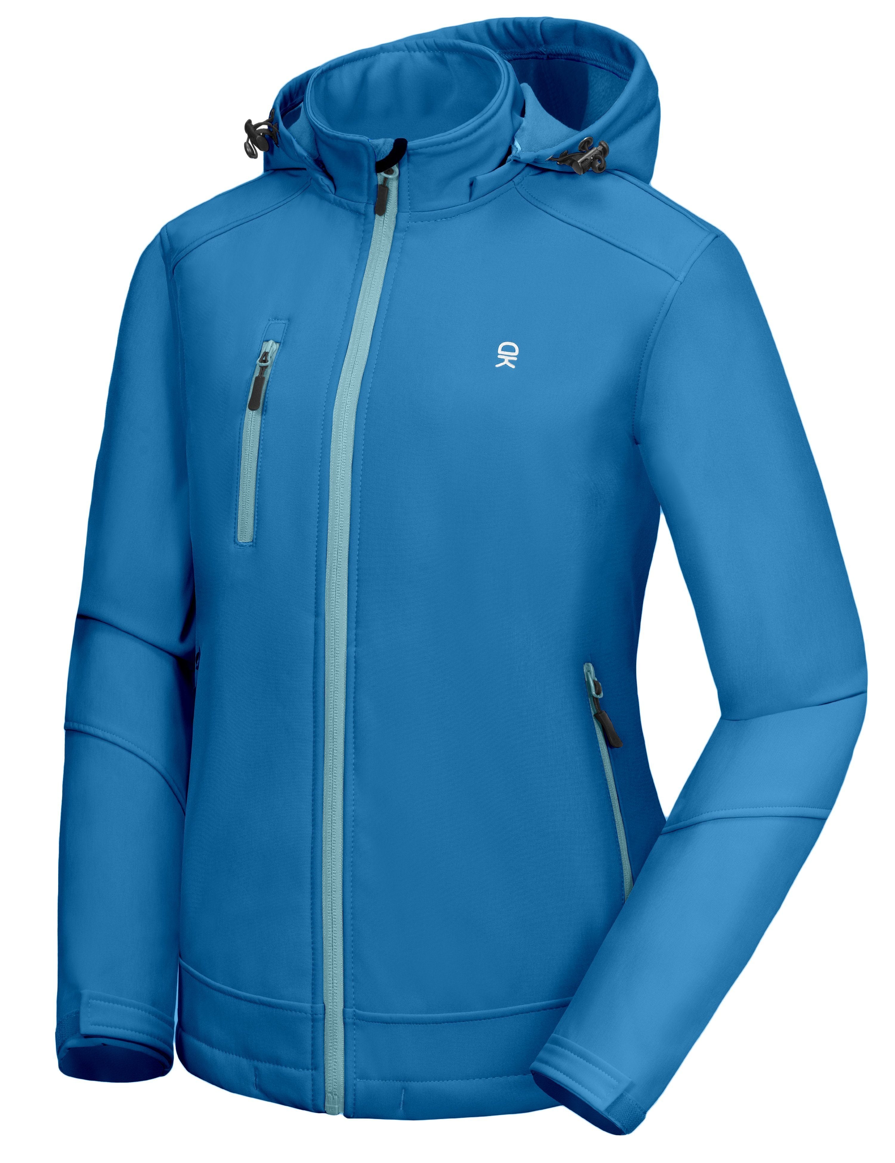Women's Fleece Lined Ski Softshell Jacket – Little Donkey Andy