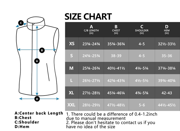 Women's Fleece Vest Full Zip Lightweight Vest YZF US-DK