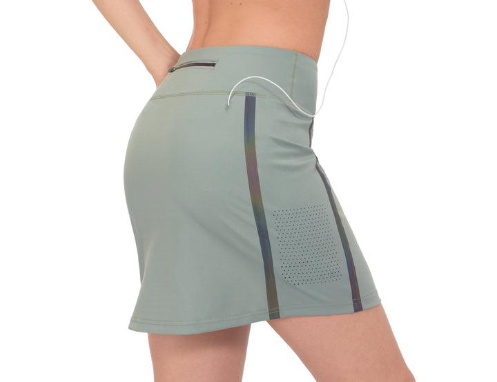Women's High Waisted Golf Skort with Pockets MP US-DS