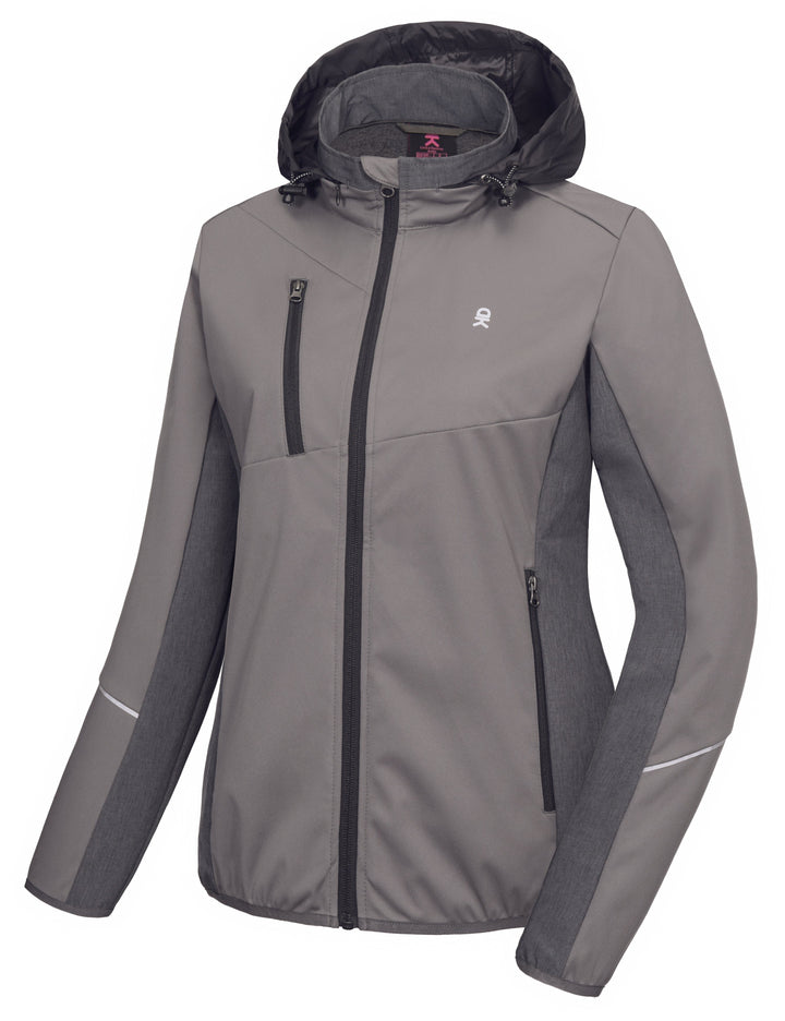 Women's Lightweight Softshell Jackets for Hiking Travelling YZF US-DK-CS
