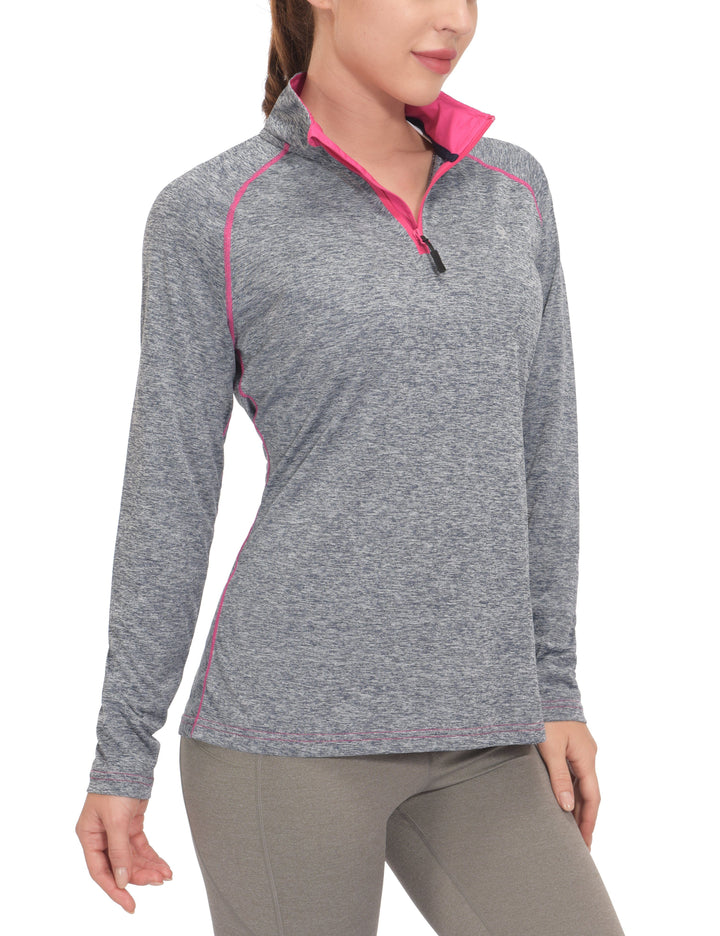 Women's Quick Dry Long Sleeve Running Sports Shirts YZF US-DK