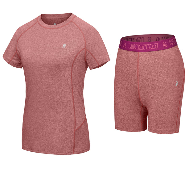 Women's Short Quick Dry Base Layer Underwear Set YZF US-DK-CS