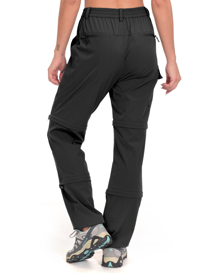Women's Stretch Convertible Zip-Off Quick-Dry Hiking Pants YZF US-DK