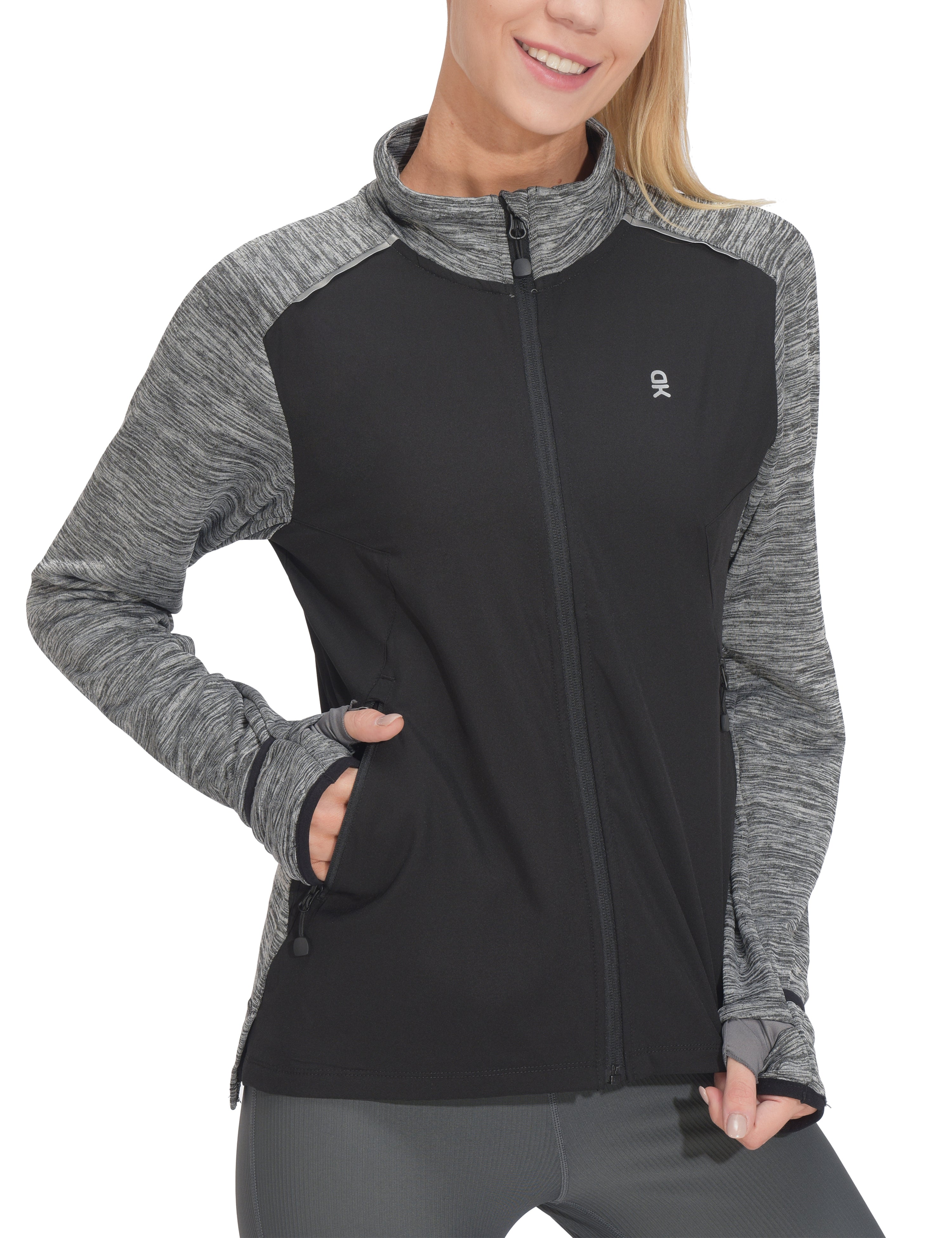 Women's thumbhole hot sale jacket