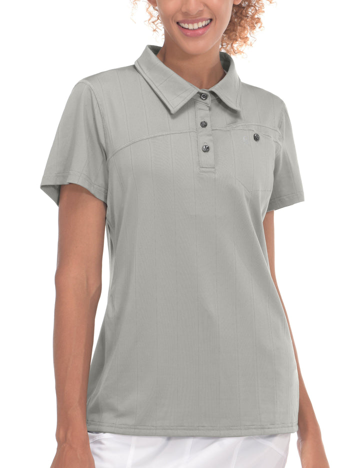 Women's Ultra-Elastic Quick Dry Polo Golf T-Shirts YZF US-DK