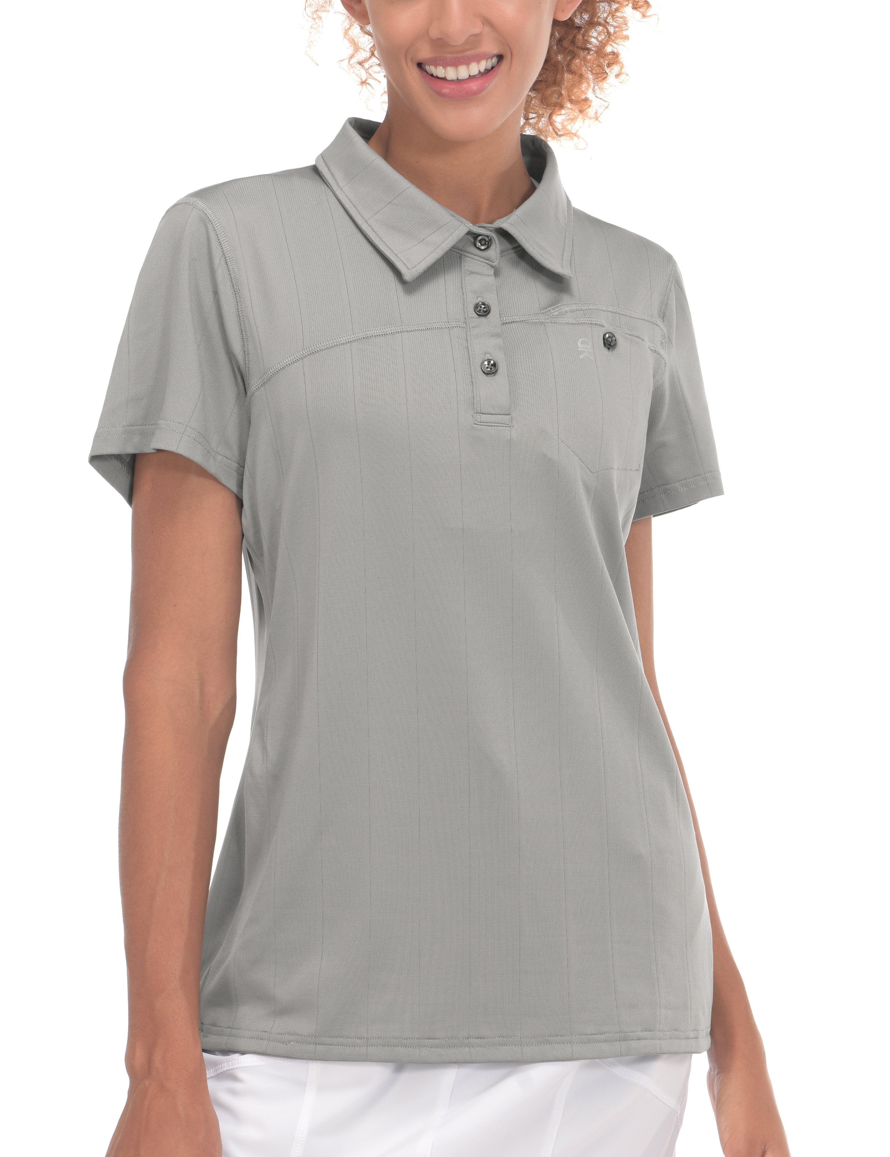 Women's Ultra-Elastic Quick Dry Polo Golf T-Shirts YZF US-DK