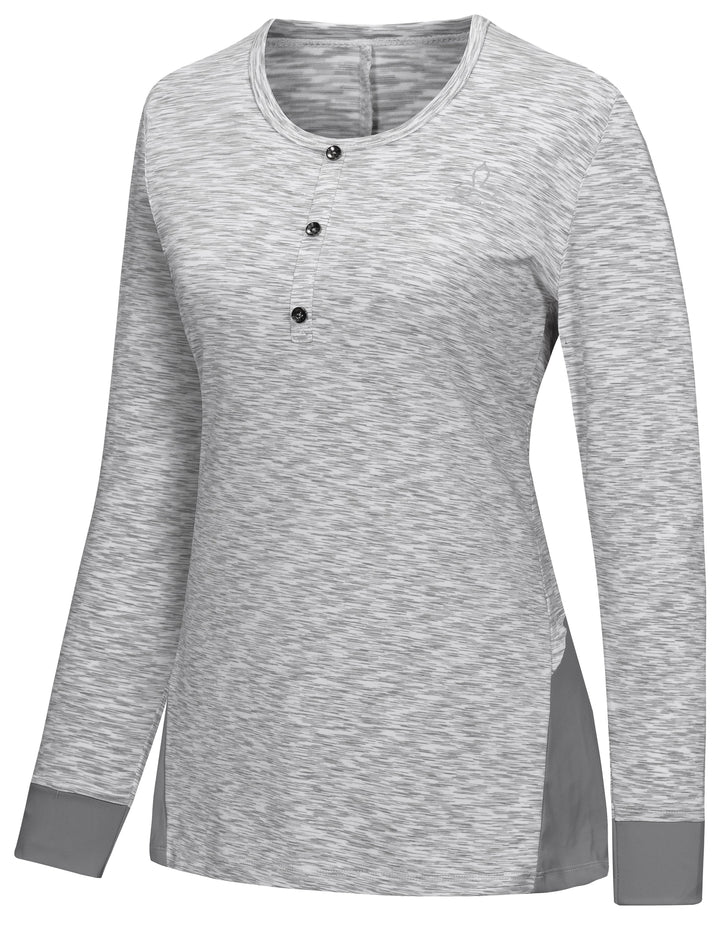 Women's UPF 50+ Long Sleeve Outdoor Shirt YZF US-DS-CS