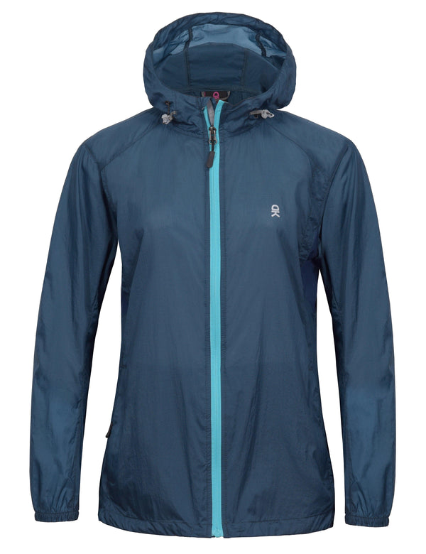 Women's UPF 50 Protection Lightweight Packable Running Jacket YZF US-DK
