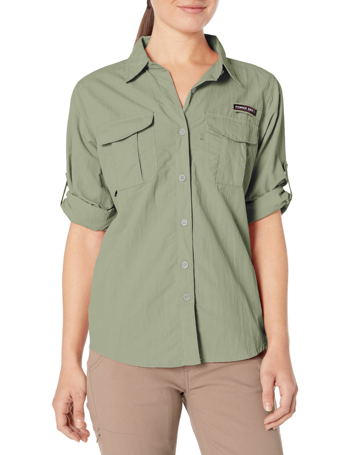 Women's UPF 50+ UV Protection Long Sleeve Fishing Shirt YZF US-DK