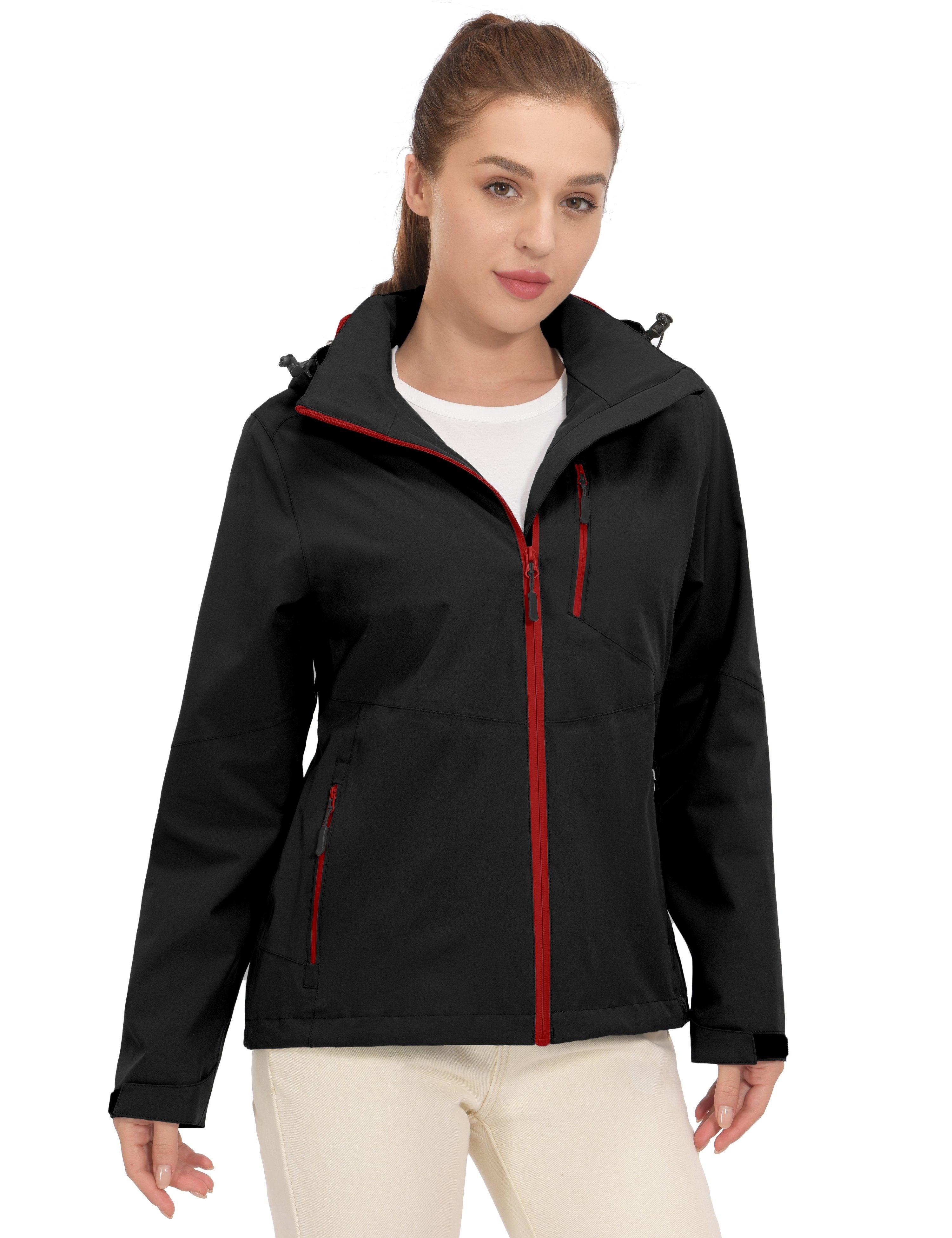 Ladies clearance waterproof windbreaker