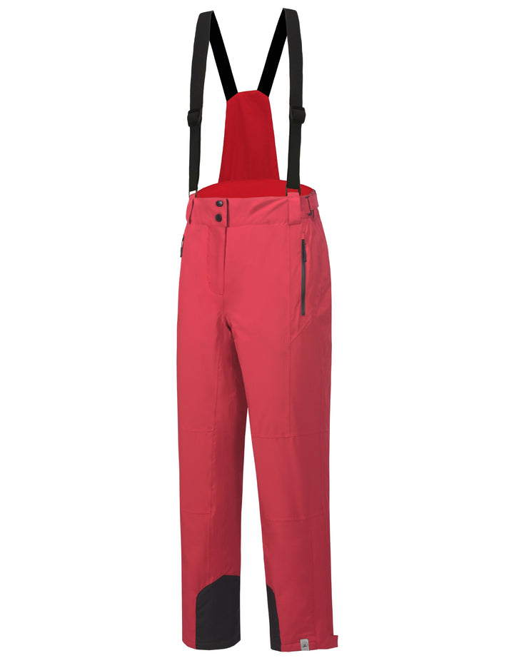 Women's Waterproof Windproof Ski Detachable Bib Pants MP US-MP