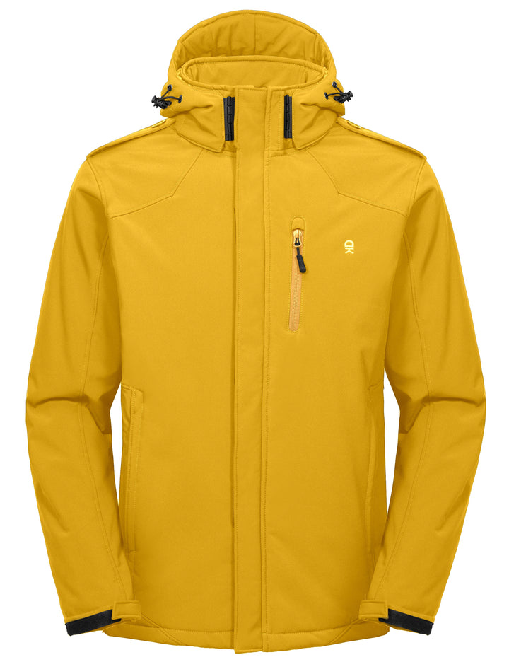 Men's Warm Windproof Ski Softshell Jacket YZF US-DK